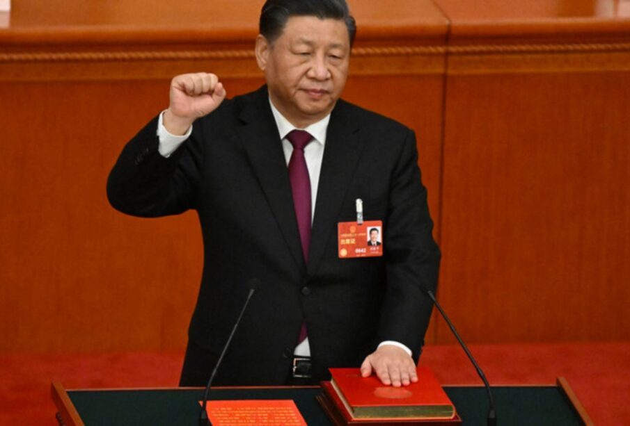 Xi Jinping é reeleito presidente da China 65 PRESIDENTE CHINA XI JINPING