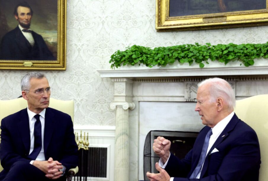 Ucrânia não terá entrada fácil na OTAN, disse Biden 65 BIDEN OTAN UCRÂNIA