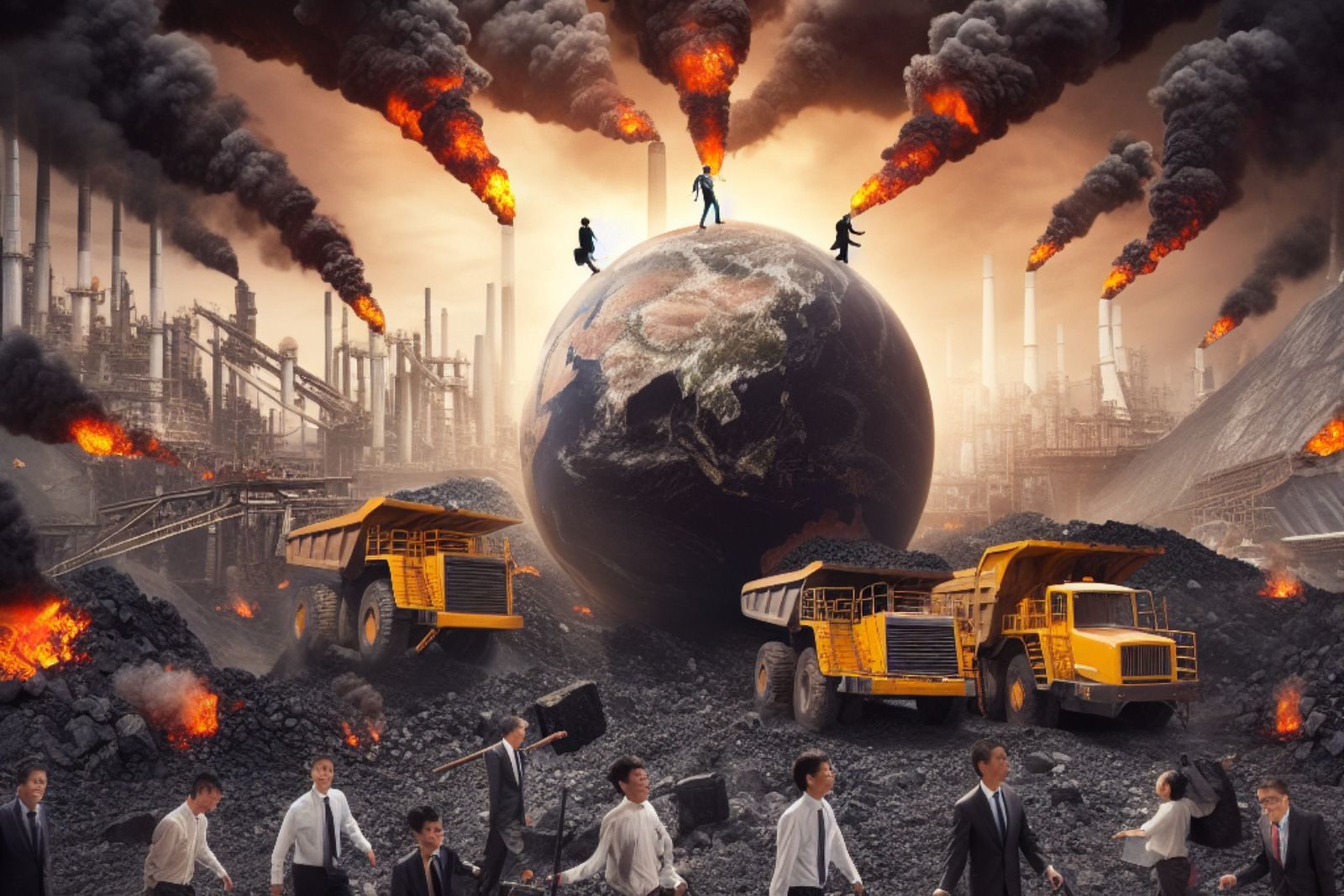 Demanda mundial carvão