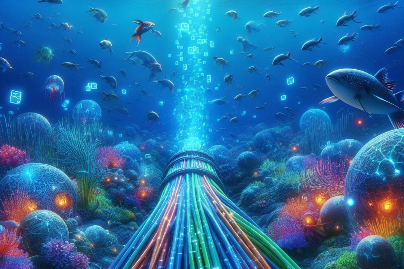 Mar Vermelho cabos submarinos Houthis Iemen redes sociais Google