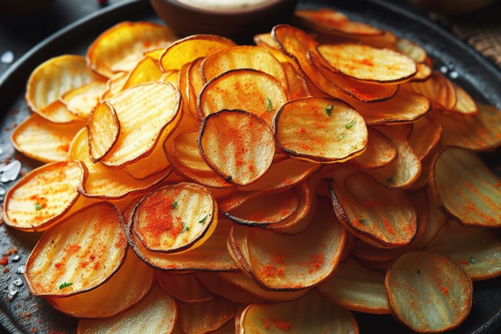 Receita de batatas crocantes no Airfryer RECEITA DE BATATAS NO AIRFRYER