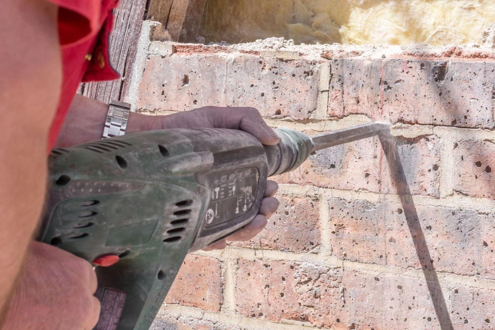 martelete e furadeira de impacto