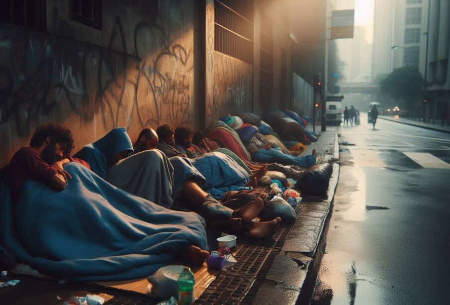 Número de sem-abrigo nos EUA atinge novo recorde 65 DIA MUNDIAL DOS POBRES