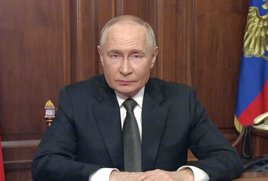 Putin promete resposta ao ocidente sobre a escalada das tensões 65 PUTIN