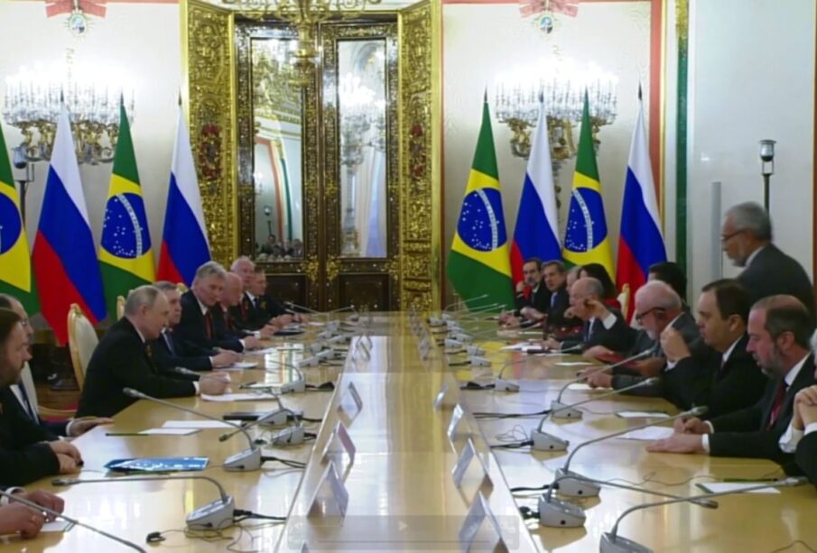 Lula e Putin assinam acordos comerciais entre Brasil e Rússia 65 LULA