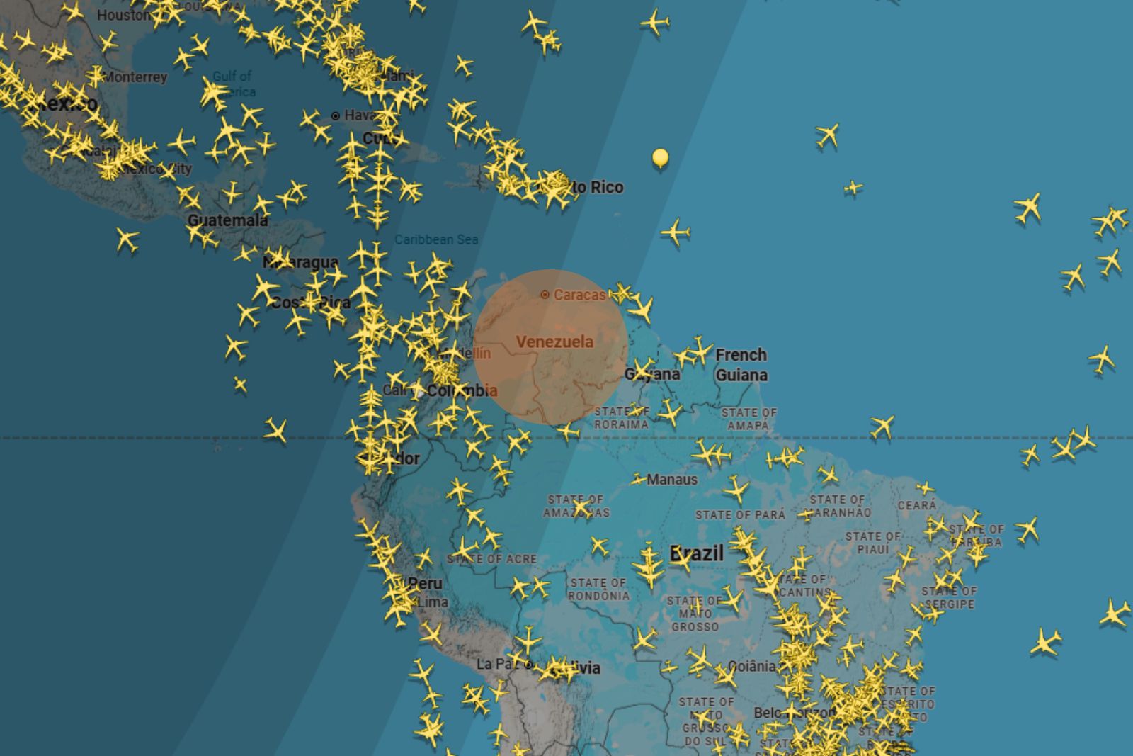 ESPAÇO AÉREO VENEZUELANO