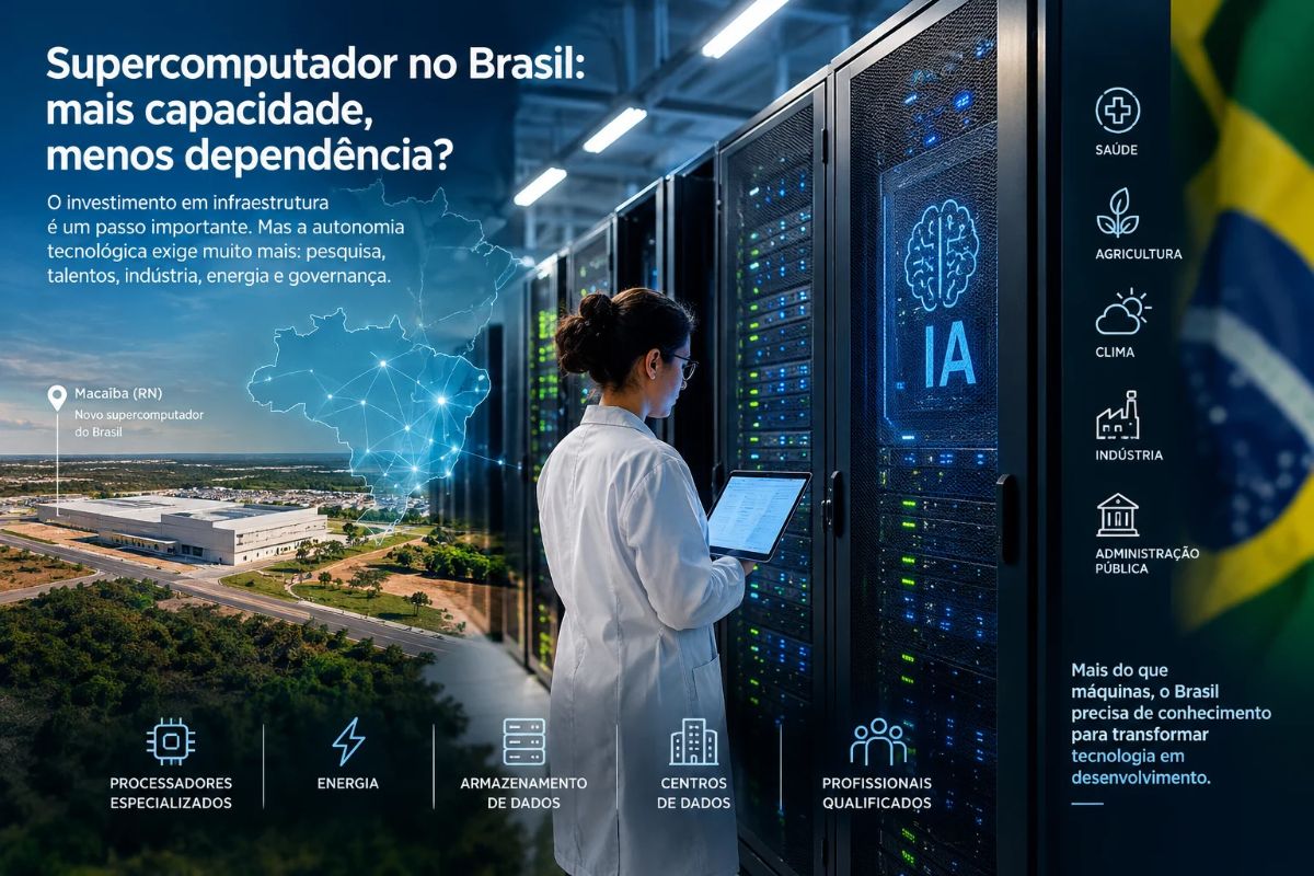Inteligência artificial Brasil soberania digital do Brasil