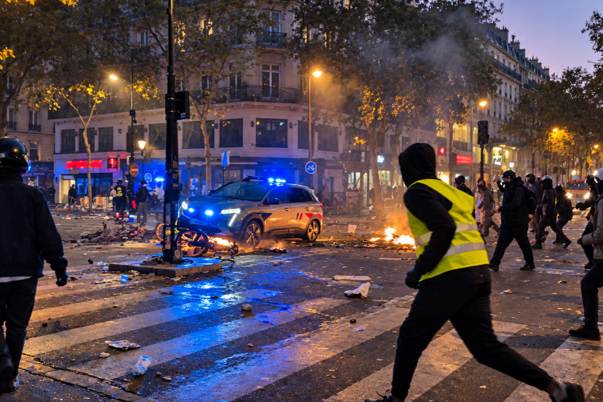 PROTESTOS NA EUROPA
