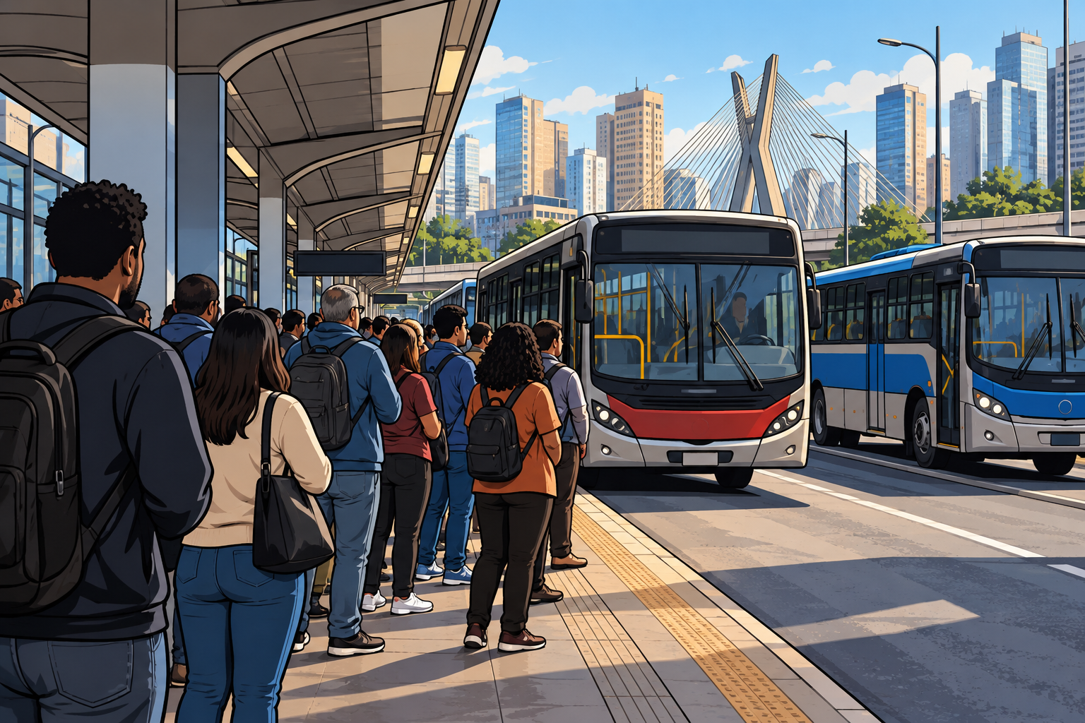 falta de ônibus nas eleições